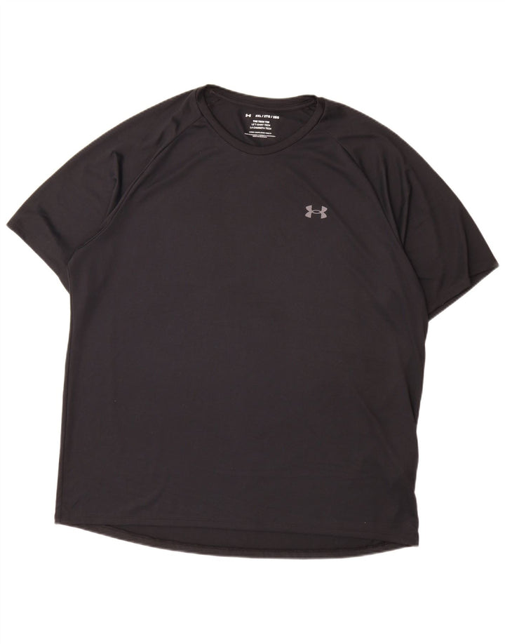 Under Armour T-Shirt Homme Top 2XL Noir Polyester