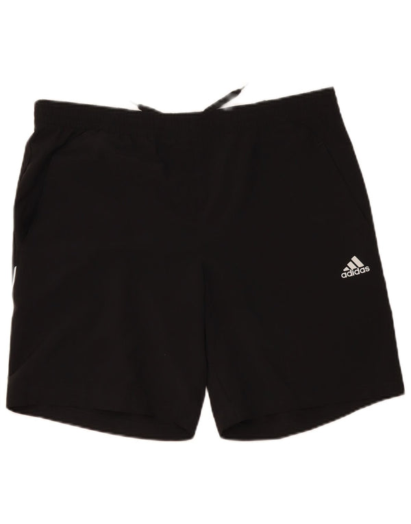 Adidas Mens Climalite Sport Shorts Medium Black Polyester