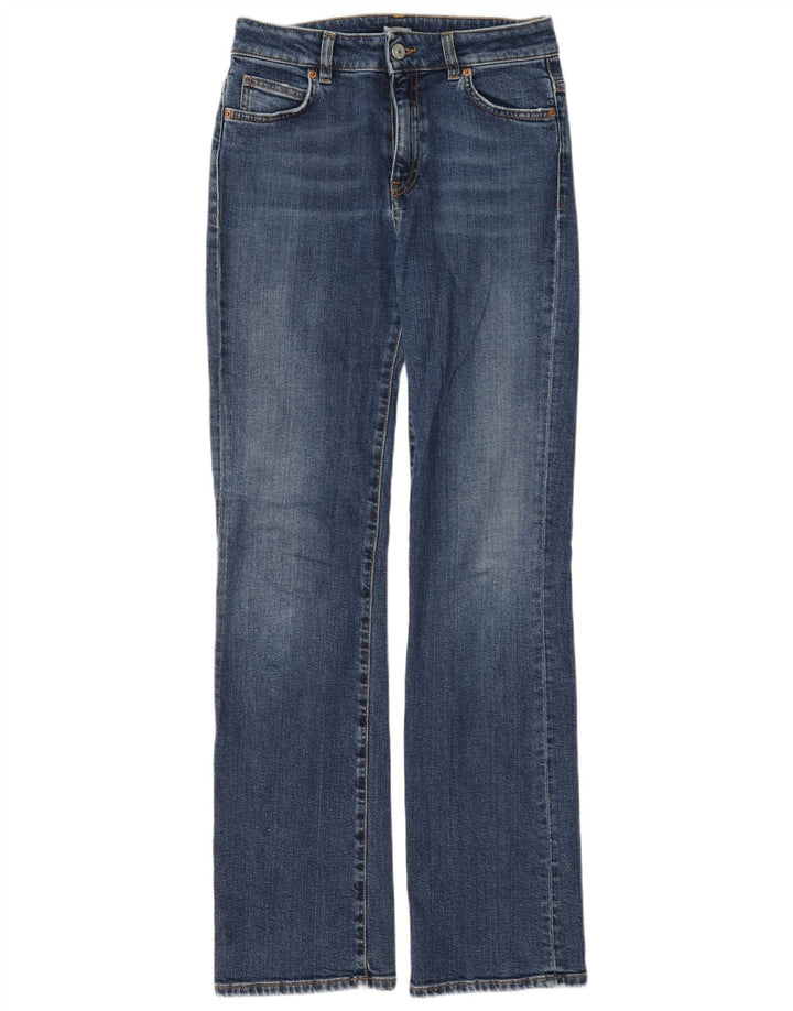 8 by Yoox Womens Bootcut Jeans W28 L32 Blue
