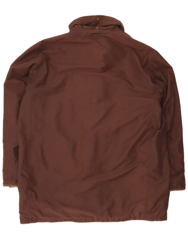 Musto Mens Windbreaker Coat UK 44 2XL Brown Polyester