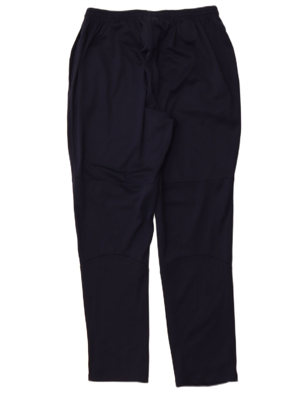 NIKE Mens Dri Fit Tracksuit Trousers Large  Navy Blue Polyester
