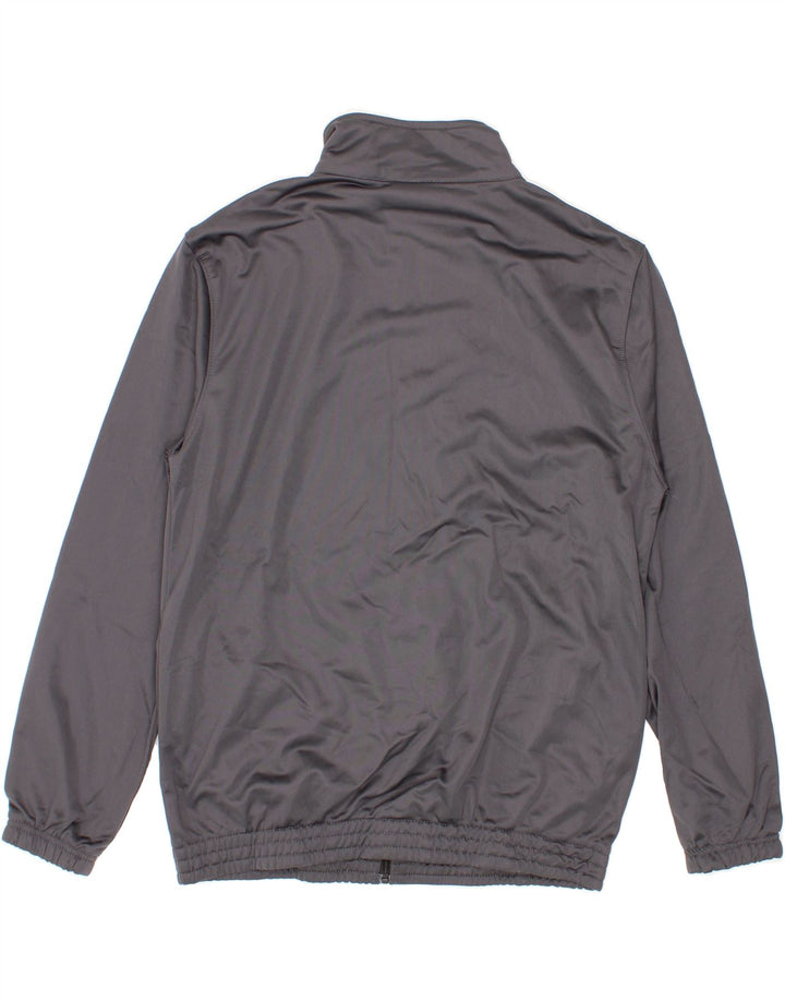 LOTTO Womens Tracksuit Top Jacket UK 16 Large Grey Polyester Vintage Lotto and Second-Hand Lotto from Messina Hembry 