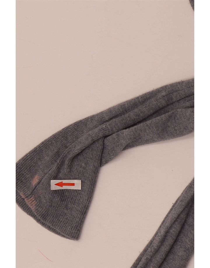 Zara Womens Open Cardigan Sweater UK 12 Medium Grey