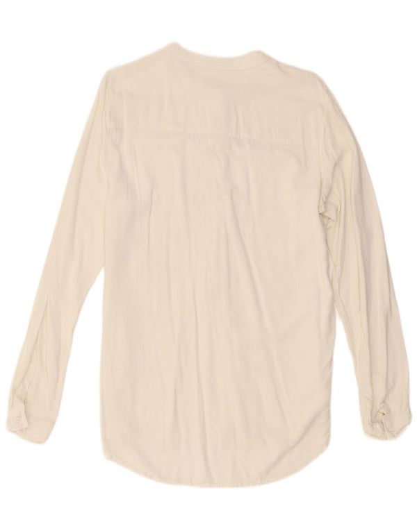 Dacks langline trøje til kvinder UK 16 Large Off White Rayon