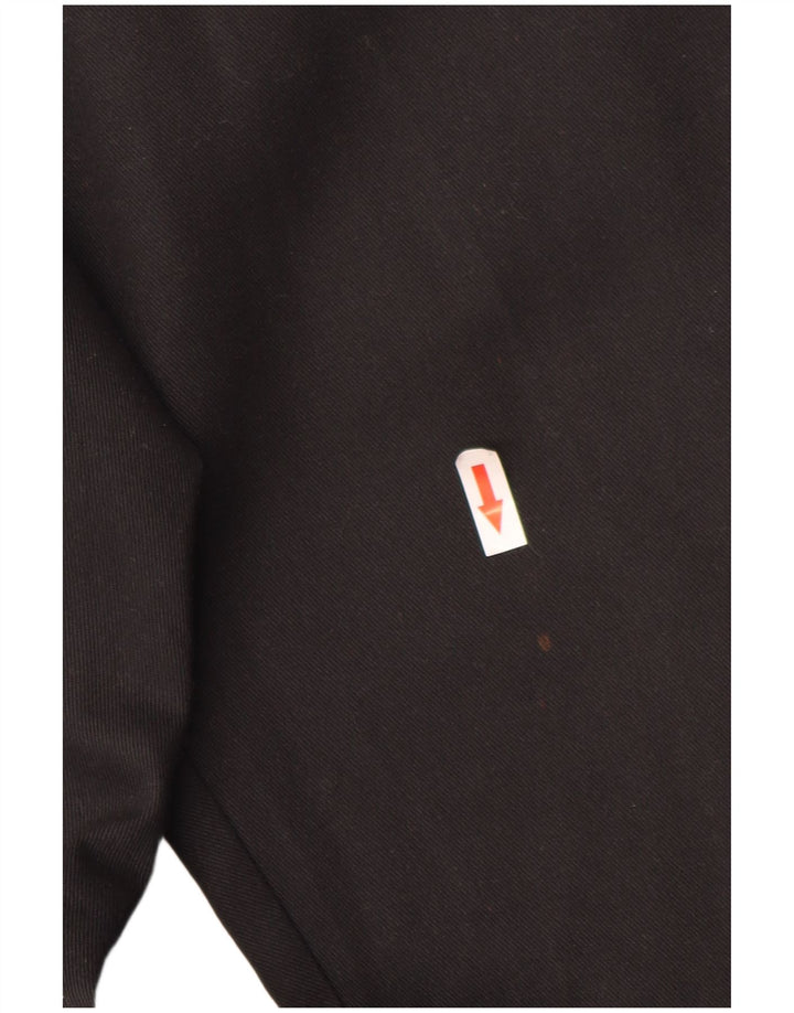 Dickies Mens Slim Fit Chino Trousers W32 L32 Black Polyester