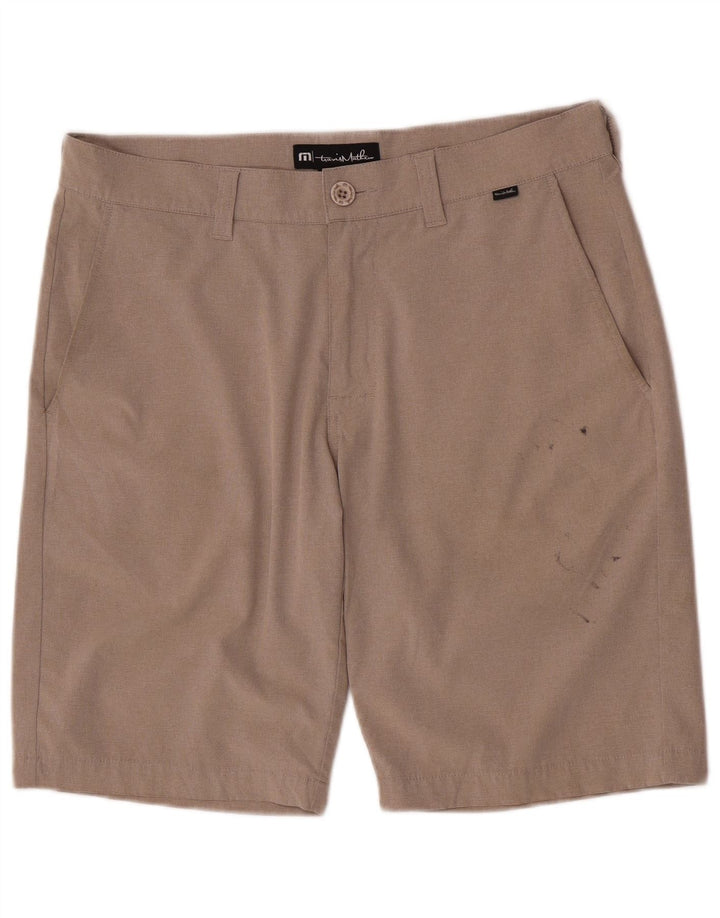 Мужские шорты чинос Travis Mathew Regular Fit W32, средний бежевый, полиэстер