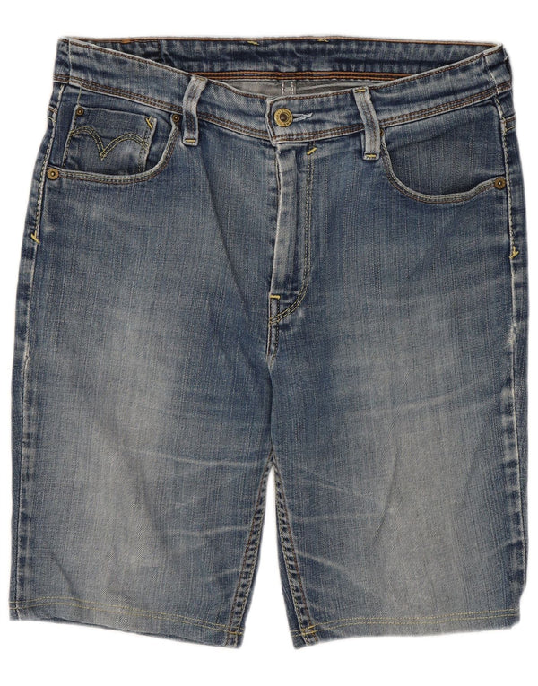 Damskie spodenki jeansowe Levi's W32, duże, niebieskie, bawełniane