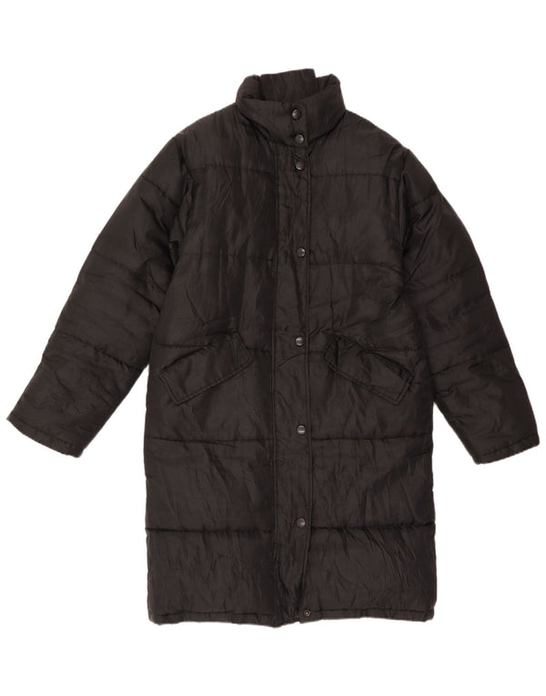 Sasch Γυναικείο Υπερμεγέθη Παλτό UK 10 Small Black