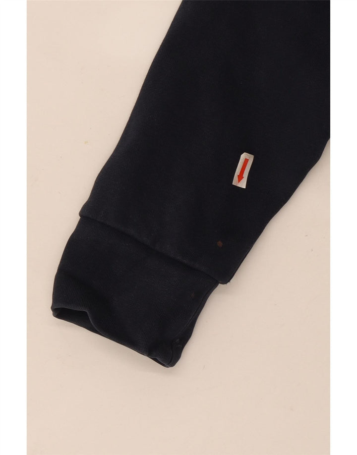Fila Womens Oversized Sweatshirt Jumper UK 6 XS Multicoloured Colourblock