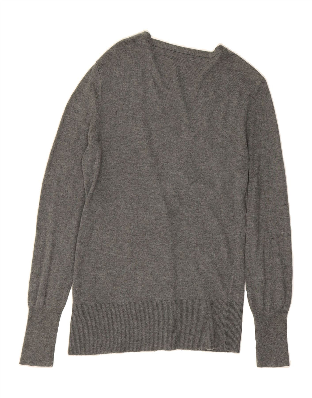 MOSSIMO Womens Cardigan Sweater UK 10 Small Grey Nylon Vintage Mossimo and Second-Hand Mossimo from Messina Hembry 