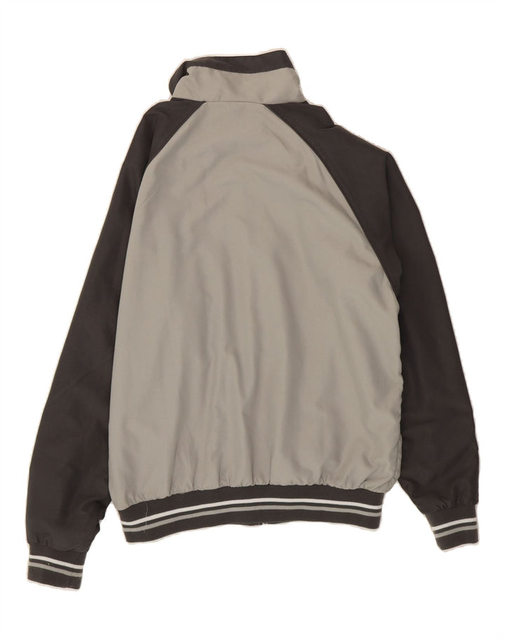 CHAMPION Mens Tracksuit Top Jacket Small Grey Colourblock Polyester Vintage Champion and Second-Hand Champion from Messina Hembry 