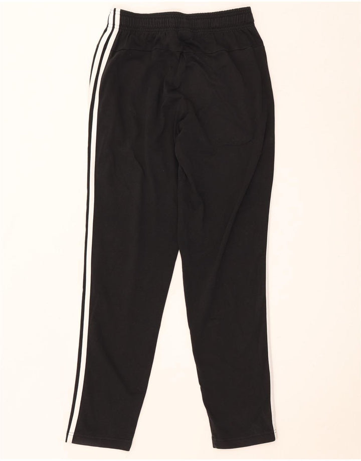 Adidas Mens Tracksuit Trousers Small Black Cotton