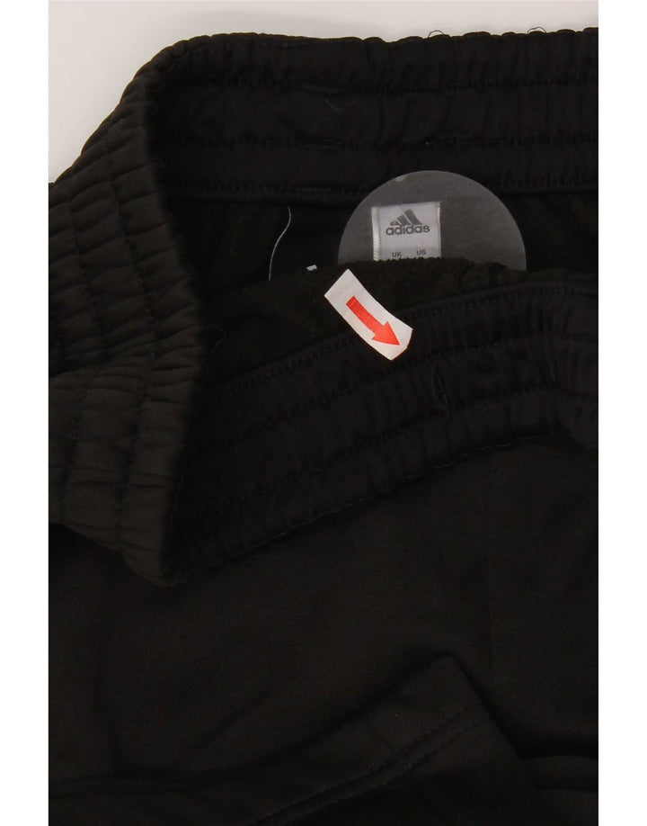 Adidas Mens Tracksuit Trousers Small  Black Polyester