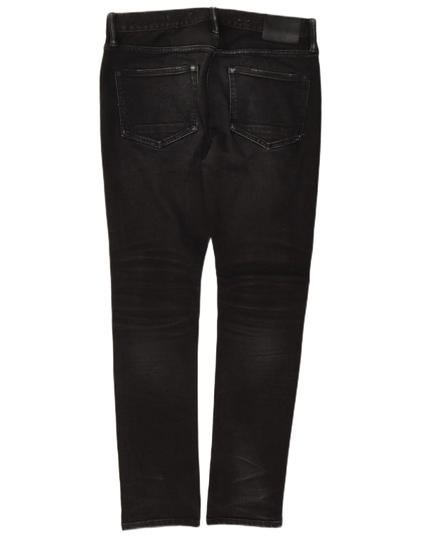 Jeans slim a sigaretta da uomo All Saints W32 L32 in cotone grigio