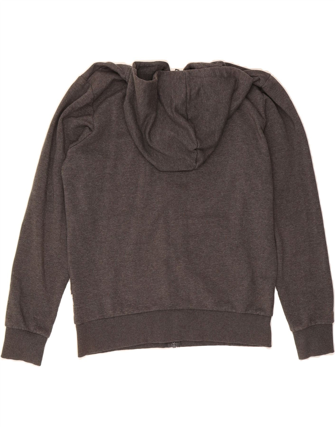 JACK & JONES Mens Zip Hoodie Sweater Medium Grey Cotton Vintage Jack & Jones and Second-Hand Jack & Jones from Messina Hembry 