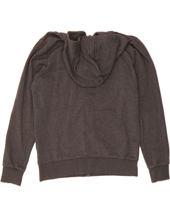 JACK & JONES Mens Zip Hoodie Sweater Medium Grey Cotton Vintage Jack & Jones and Second-Hand Jack & Jones from Messina Hembry 