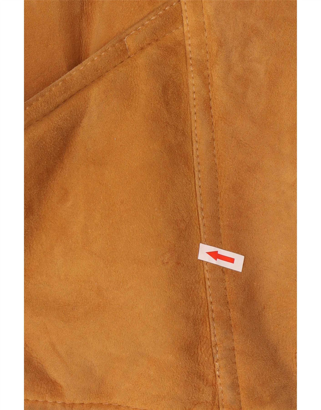 Vintage Womens Oversized Shearling Jacket IT 42 Medium Brown Colourblock