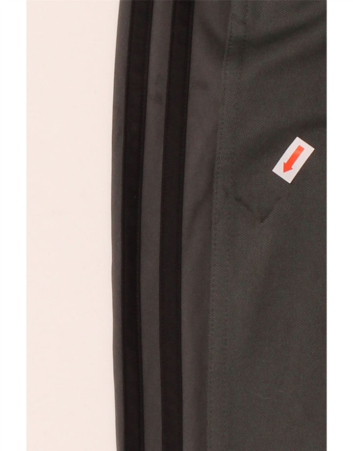 ADIDAS Womens Tracksuit Trousers UK 12/14 Medium  Grey Polyester Vintage Adidas and Second-Hand Adidas from Messina Hembry 