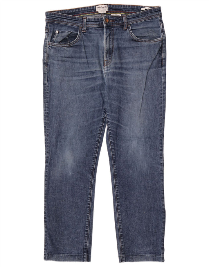 TIMBERLAND Slim Jeans til mænd W34 L29 blå bomuld