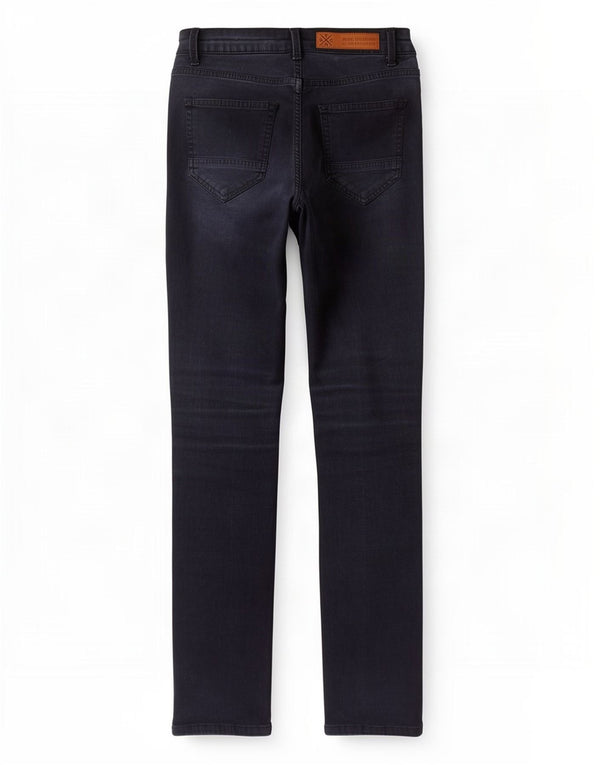 Zara Mens Skinny Casual Trousers Medium W30 L30 Navy Blue