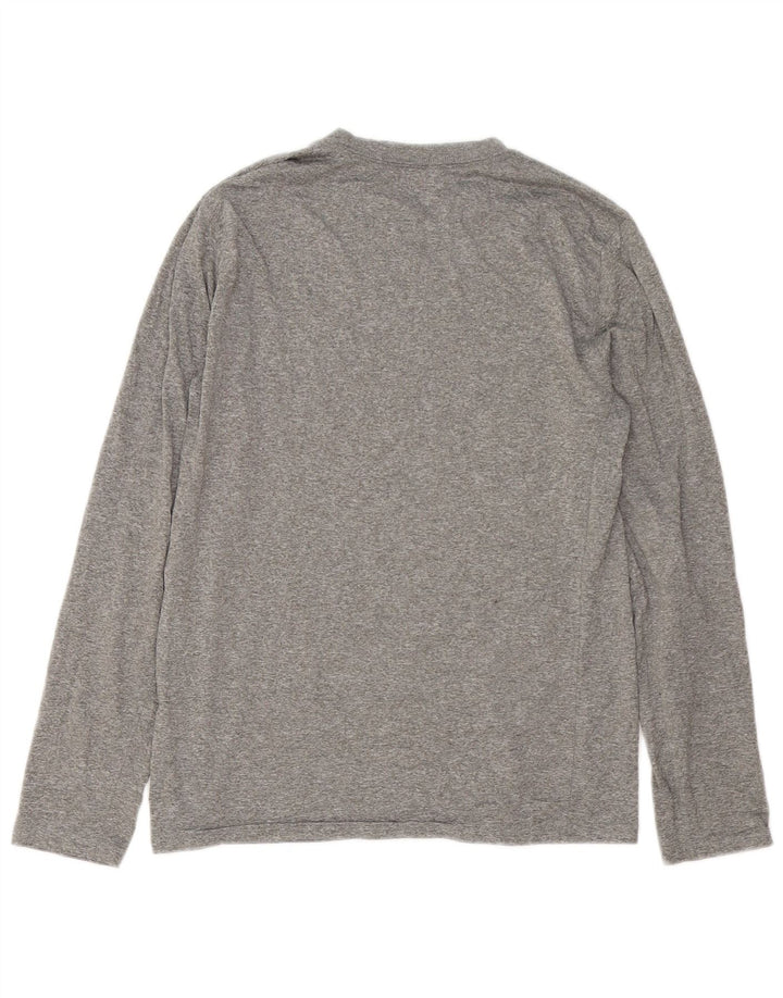 Ženska majica dugih rukava Nike Graphic UK 12 Medium Grey Flecked Poliester