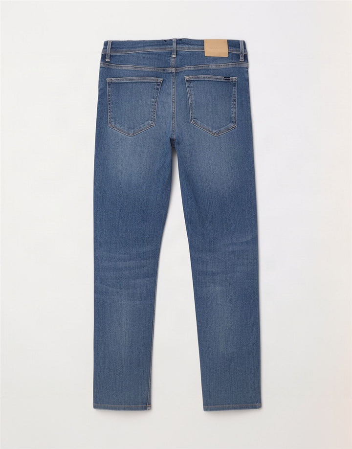 Мужские узкие джинсы Gant W30 L30, синий хлопок