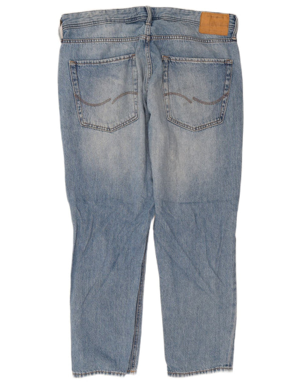 Ανδρικό Jack & Jones Distressed Slim Jeans W36 L28 Blue Cotton