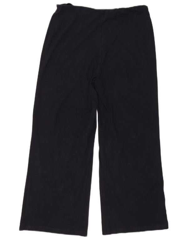 Marks & Spencer Damen Freizeithose UK 14 Large W34 L28 Marineblau