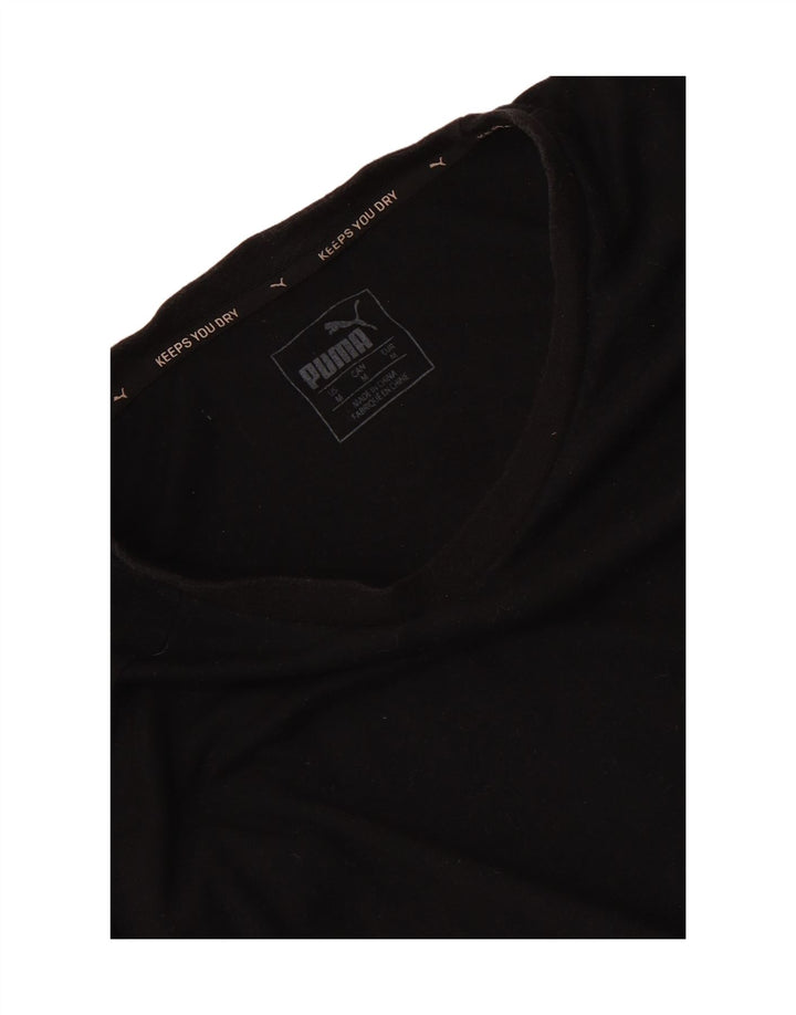 Puma Mens Lash T-Shirt Top Medium Black
