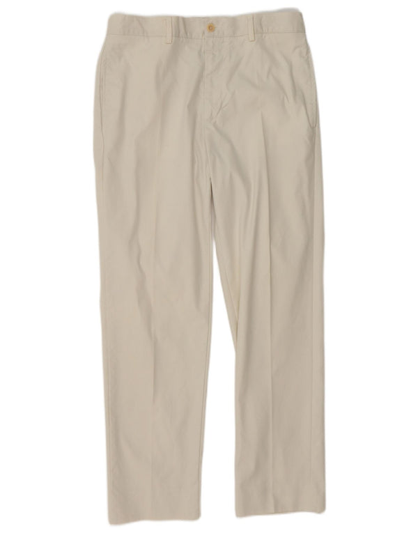 Armata Di Mare Mens Straight Chino Trousers IT 46 Small W32 L29 Beige