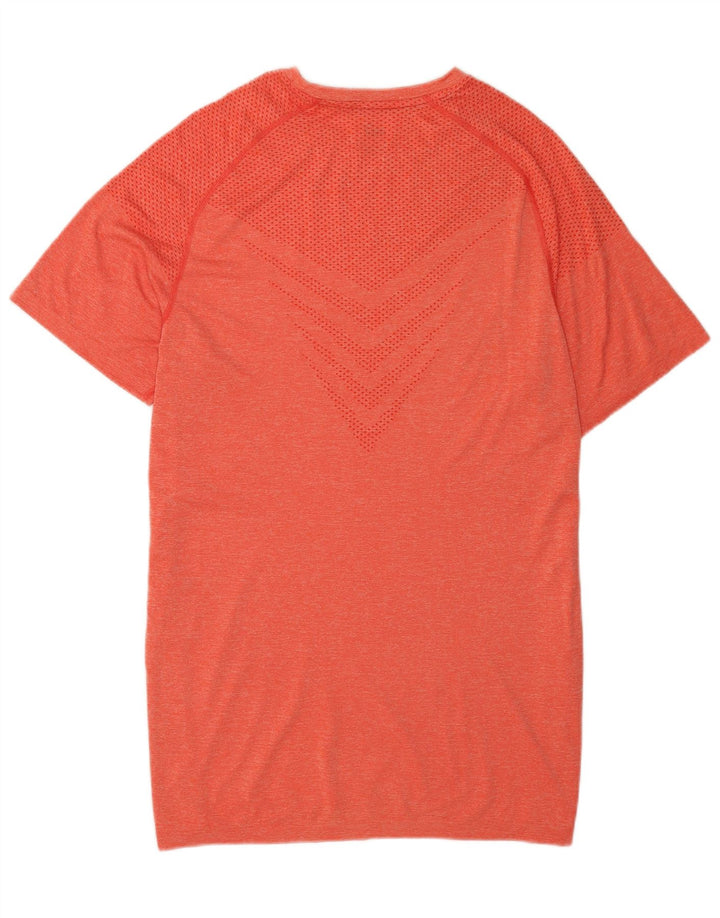 Puma Herre T-Shirt Top 2XL Rød Flecked