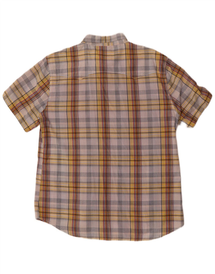 Levi's Mens Short Sleeve Shirt XL Multicoloured Check