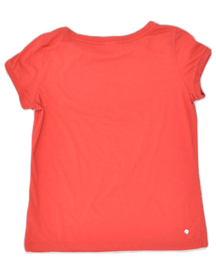 PUMA Womens Graphic T-Shirt Top UK 16 Large Orange | Vintage Puma | Thrift | Second-Hand Puma | Used Clothing | Messina Hembry 