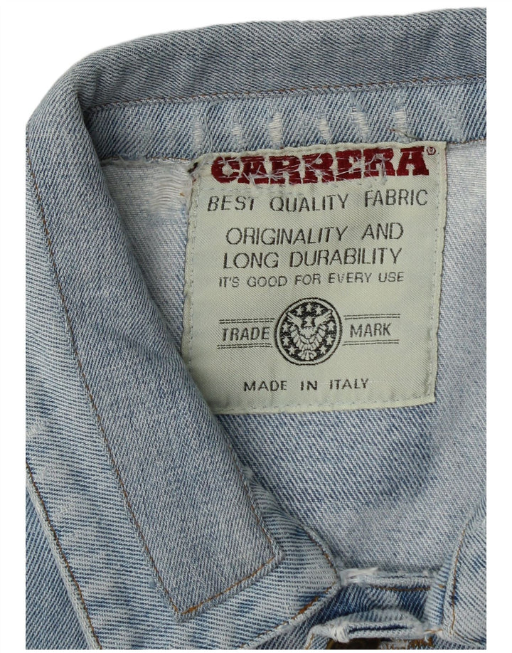 Carrera Mens Denim Jacket XL Blue