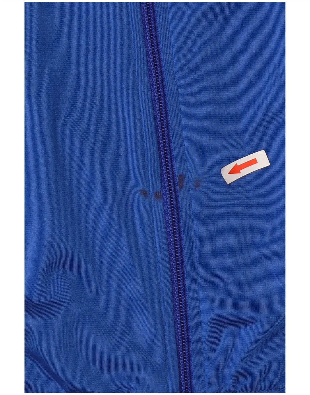 Champion Mens Graphic Tracksuit Top Jacket Large Blue Colourblock Polyester