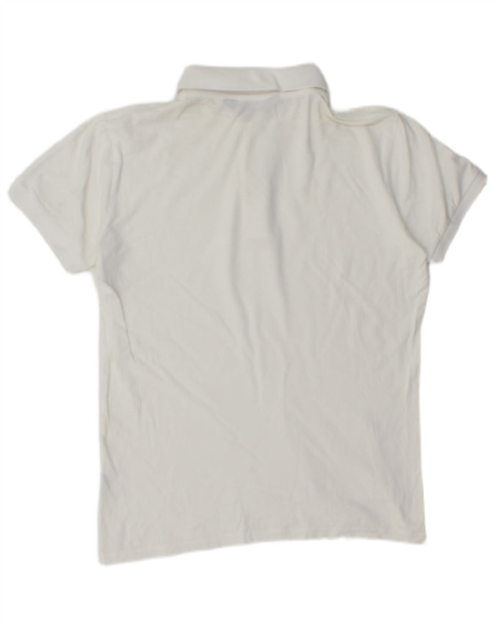 Kappa Mens Polo Shirt Large White