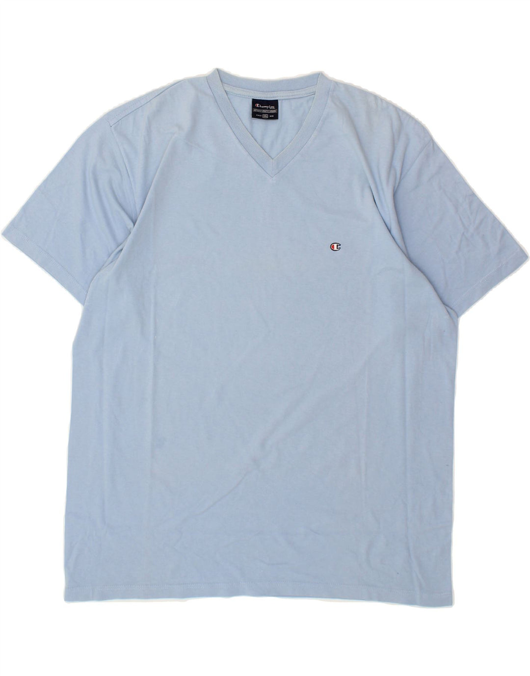 CHAMPION Mens T-Shirt Top 2XL Blue Cotton Vintage Champion and Second-Hand Champion from Messina Hembry 