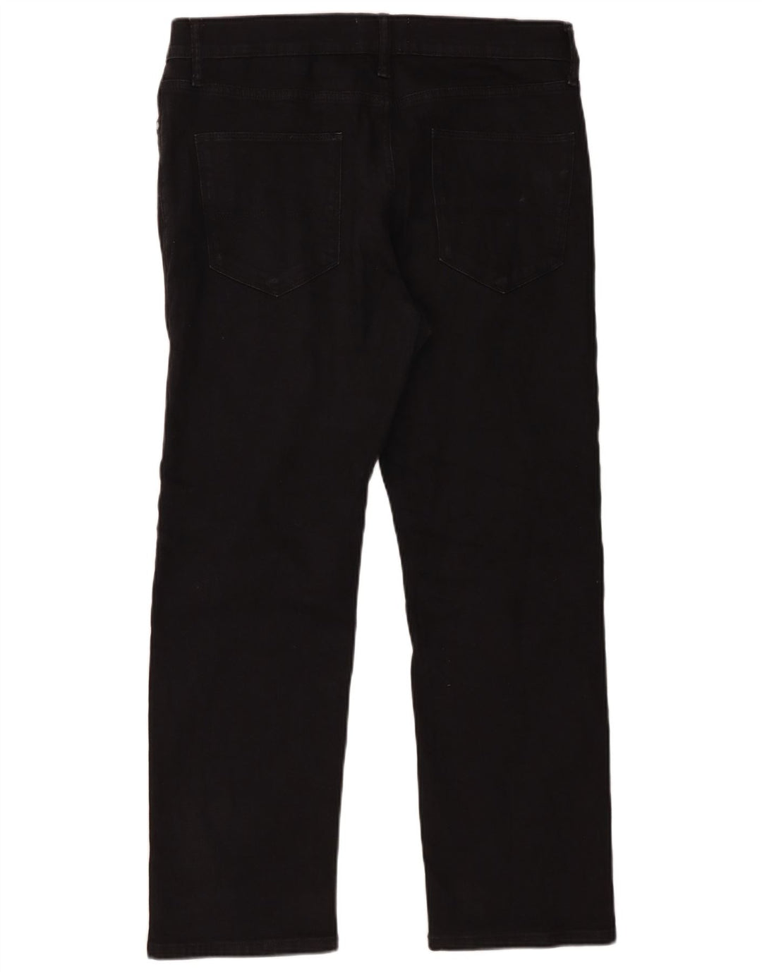 Marks & Spencer Mens Straight Jeans W34 L29 Black Cotton