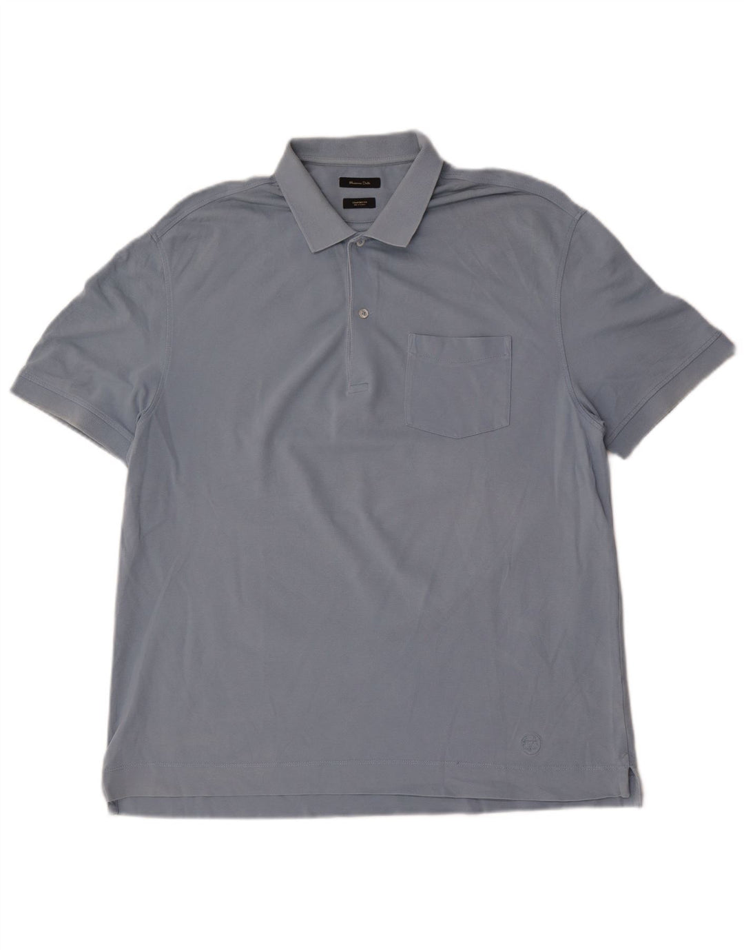 Massimo Dutti Herre Polo Shirt Large Blue