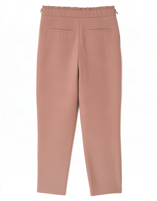 Topshop Damen Pegged Freizeithose UK 8 Small W26 L25 Braun Polyester