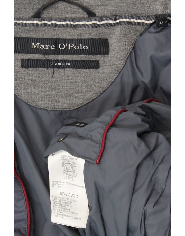 Marc O'Polo Dame Polstret Frakke IT 42 Medium Grå Polyamid