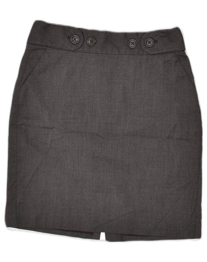 BANANA REPUBLIC Womens Straight Skirt US 0 XS W24 Grey | Vintage Banana Republic | Thrift | Second-Hand Banana Republic | Used Clothing | Messina Hembry 