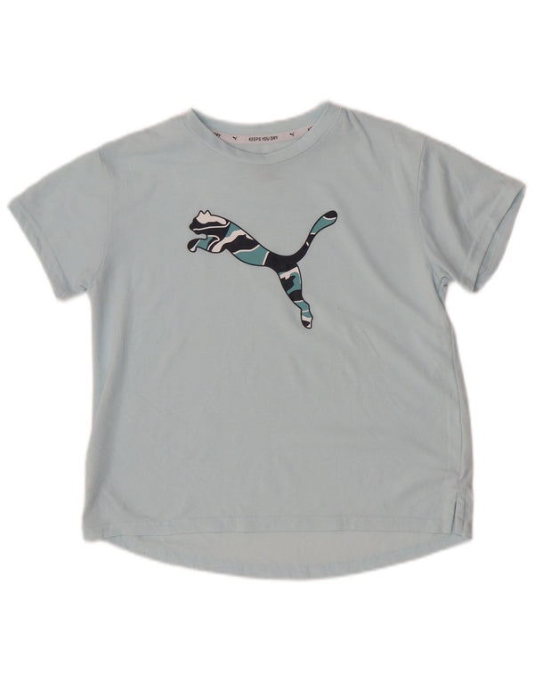 Top Puma Menina Graphic T-Shirt 11-12 Anos Azul