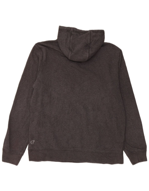 Puma Mens Graphic Hoodie Jumper Medium Grey