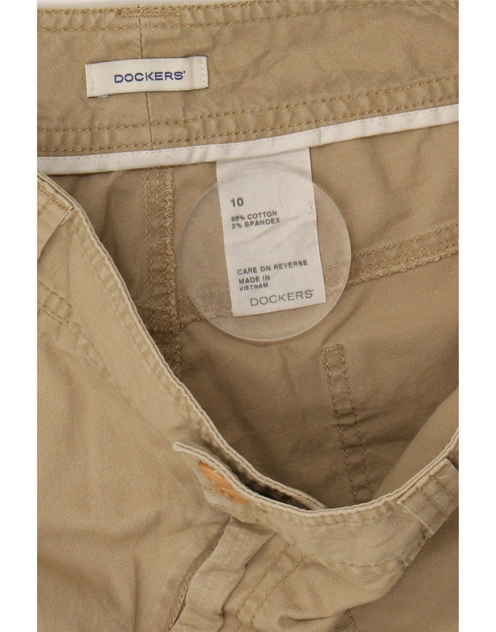 DOCKERS Womens Casual Shorts US 10 Large W32 Beige Vintage Dockers and Second-Hand Dockers from Messina Hembry 