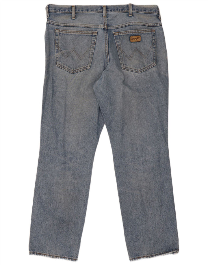Wrangler Mens Straight Jeans W36 L30 Blue