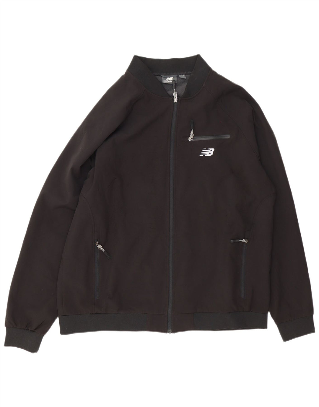 New Balance Veste de survêtement pour homme XL Noir Polyester