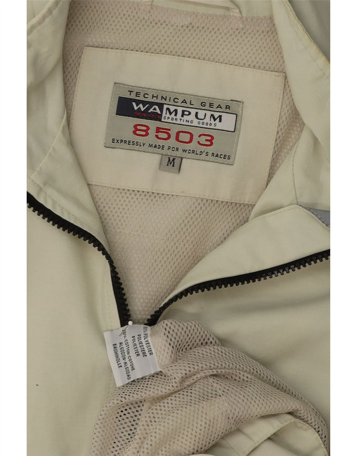 WAMPUM Mens 8503 Rain Jacket UK 38 Medium Green Polyester Vintage Wampum and Second-Hand Wampum from Messina Hembry 
