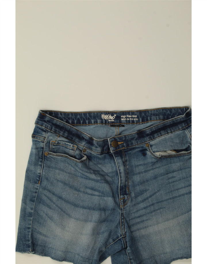 MOSSIMO Womens Denim Shorts W34 Large  Blue Vintage Mossimo and Second-Hand Mossimo from Messina Hembry 
