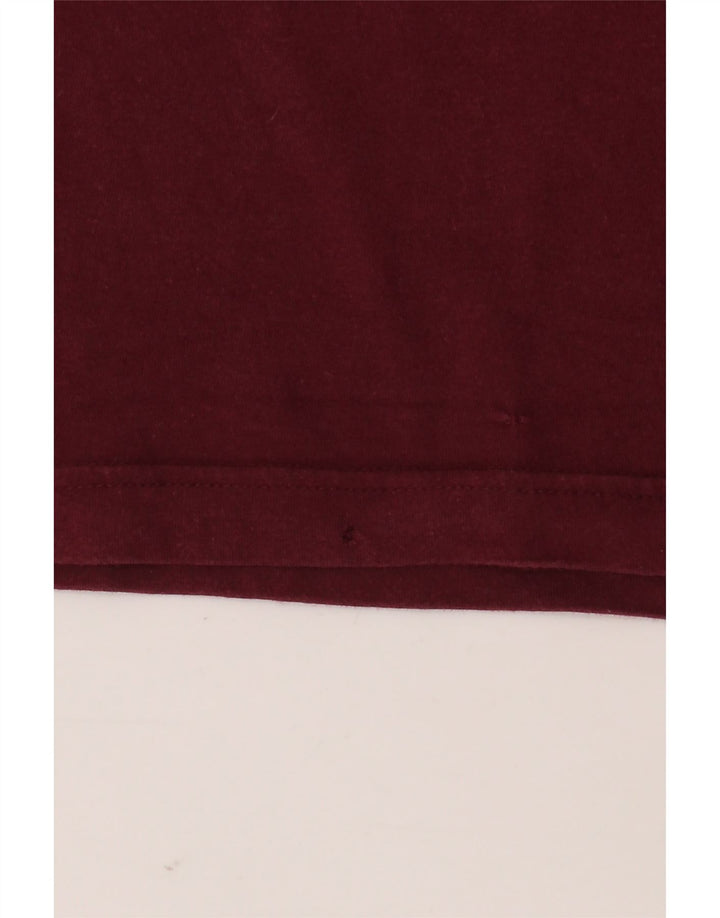 T-shirt ADIDAS da uomo Top piccola marrone in cotone
